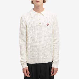 Casablanca Column Stitch Grandpa Polo