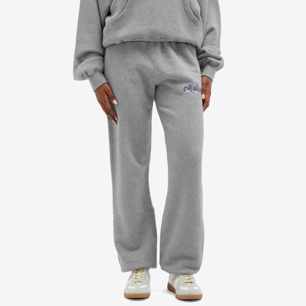 Off-White Flower Bookish Cuff Jogger