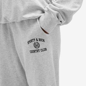 Sporty & Rich Varsity Crest Sweatpant