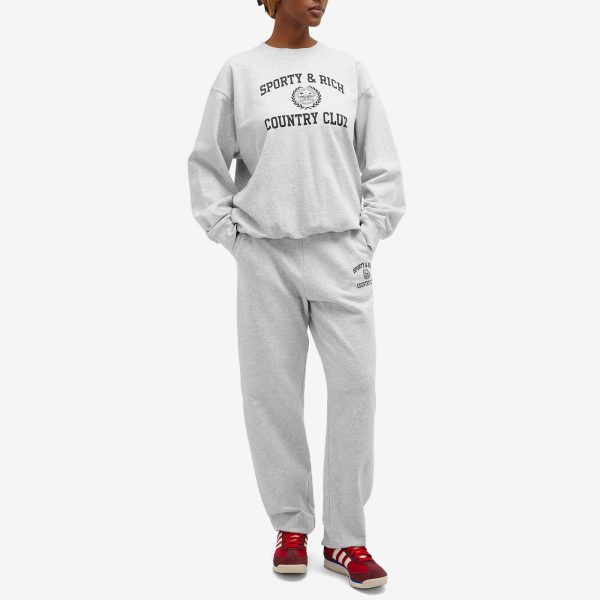 Sporty & Rich Varsity Crest Sweatpant