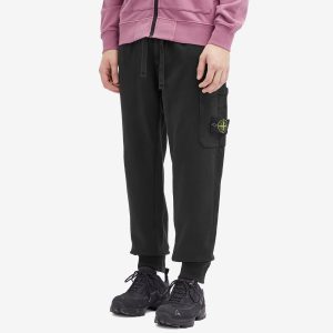 Stone Island Cotton Fleece Garment Dyed Pocket Jogger