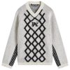 Palm Angels Monogram V-Neck Knit