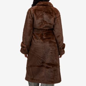 Meotine Kelly Long Faux Fur Coat