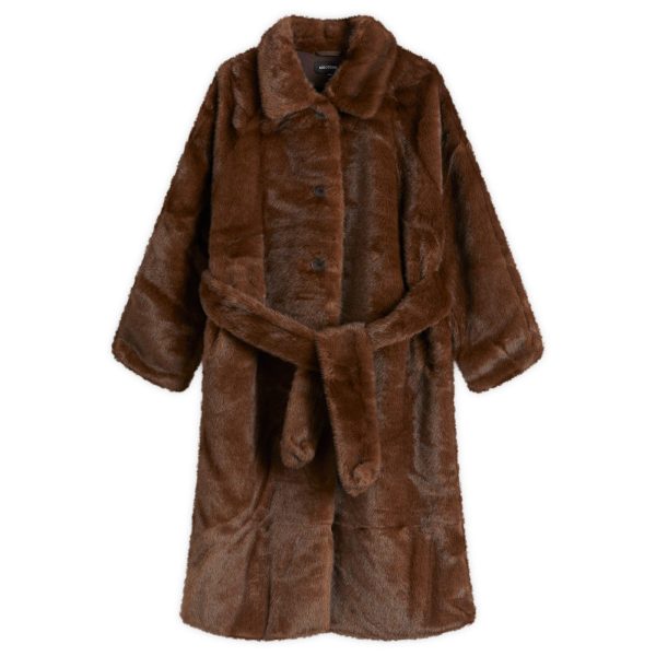 Meotine Kelly Long Faux Fur Coat