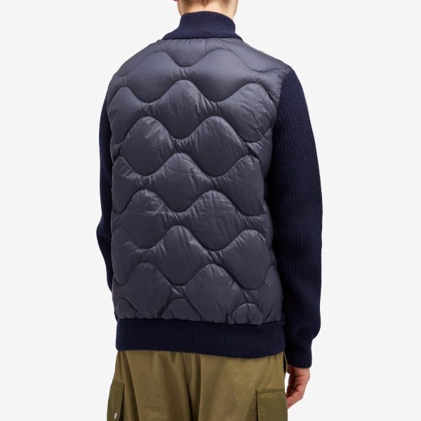 Moncler Wool Zip Through Caridgan