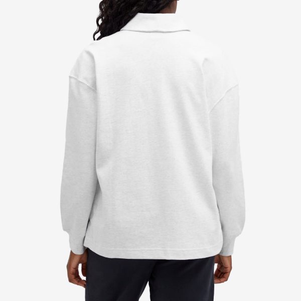 Nike Essential Oversized Long-Sleeve Polo