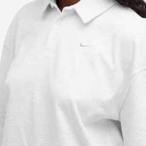 Nike Essential Oversized Long-Sleeve Polo