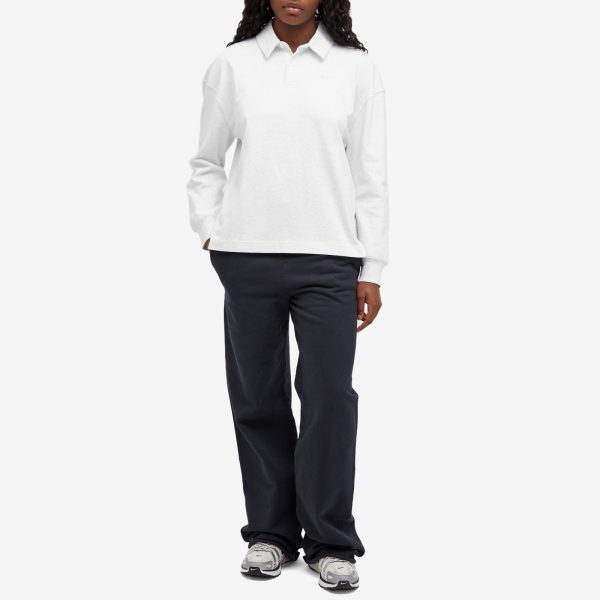 Nike Essential Oversized Long-Sleeve Polo