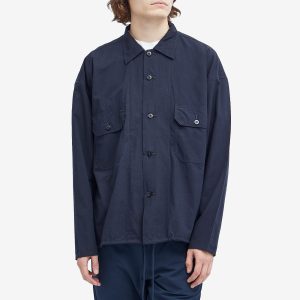 Nanamica Cotton Wool Deck Shirt Jacket