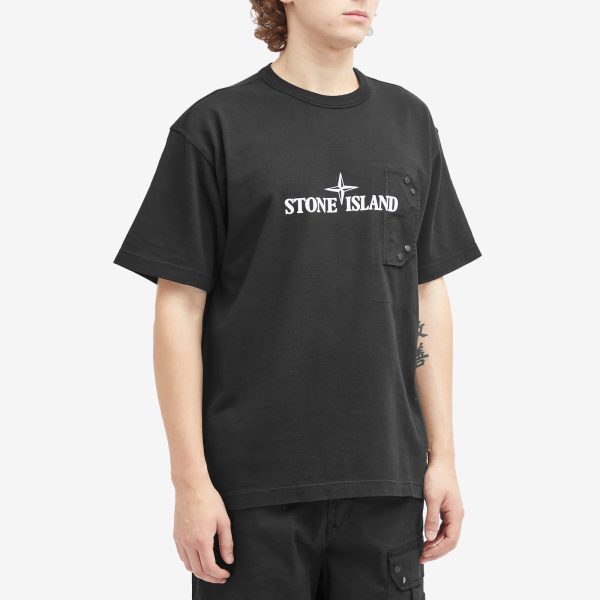 Stone Island Pocket Detail Logo t-Shirt