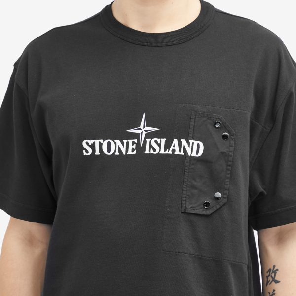 Stone Island Pocket Detail Logo t-Shirt