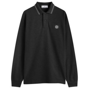 Stone Island Long Sleeve Patch Polo