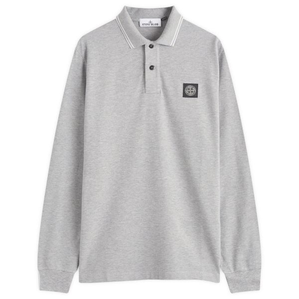 Stone Island Long Sleeve Patch Polo