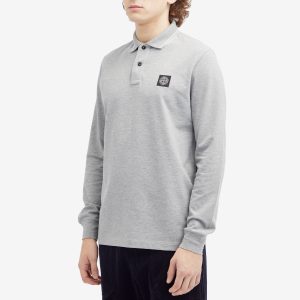 Stone Island Long Sleeve Patch Polo