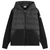 Moncler Down Knit Waffle Jacket