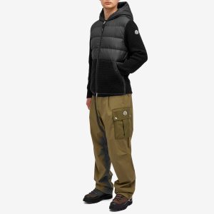 Moncler Down Knit Waffle Jacket