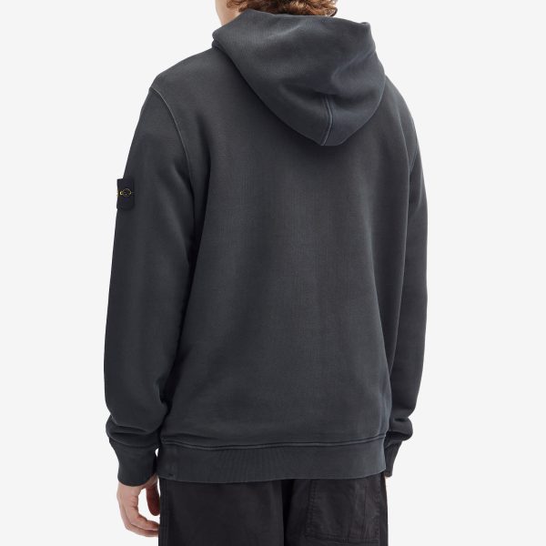 Stone Island Diagonal Fleece Old Effect Hoodie