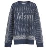 Adsum Logo Knit Crew Jumper