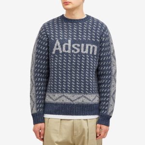 Adsum Logo Knit Crew Jumper