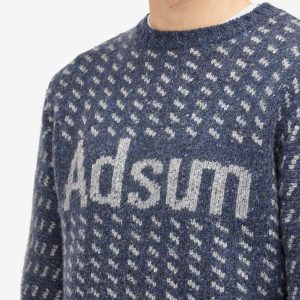 Adsum Logo Knit Crew Jumper