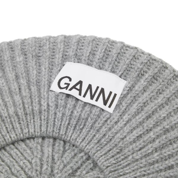 GANNI Structured Rib Beret