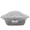 GANNI Structured Rib Beret