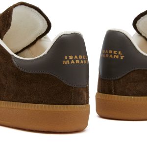 Isabel Marant Suede Logo Sneaker