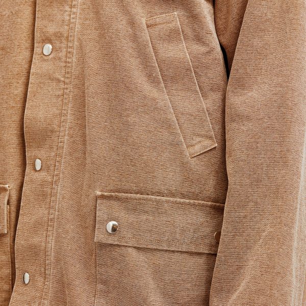 Auralee Washed Canvas Jacket