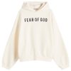 Fear of God Text Logo Hoodie