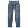 Alexander McQueen Skull Print Jeans