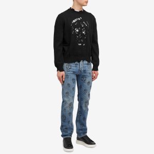 Alexander McQueen Skull Print Jeans