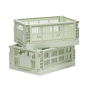 HAY Mini Recycled Colour Crate - Set of 2