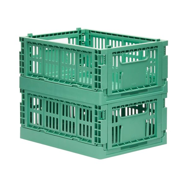 HAY Mini Recycled Colour Crate - Set of 2