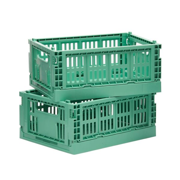 HAY Mini Recycled Colour Crate - Set of 2