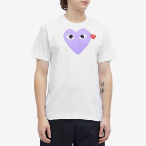 Comme des Garçons Play Red Heart Colour Heart T-Shirt