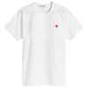 Comme des Garçons Play Small Red Heart T-Shirt