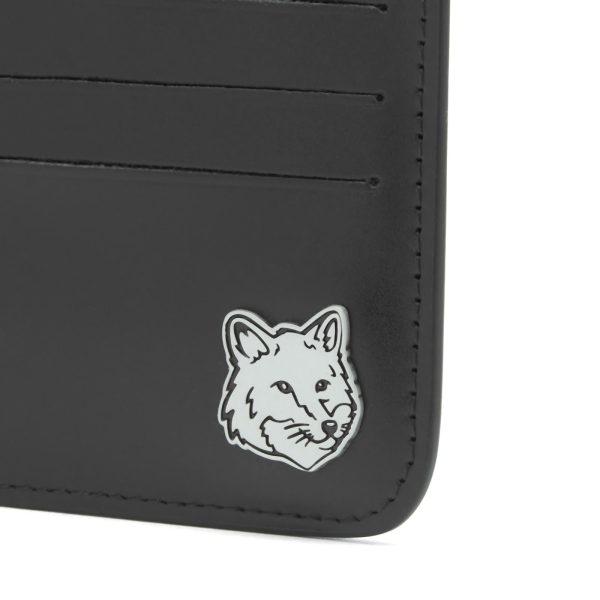 Maison Kitsune Fox Head Card Holder