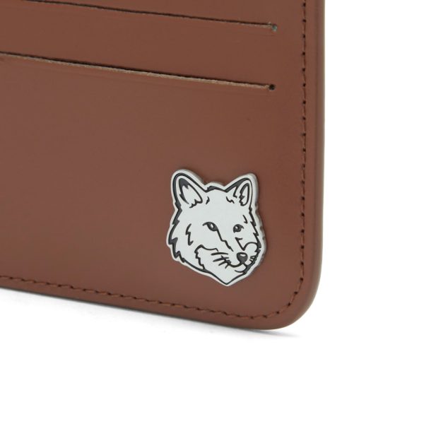 Maison Kitsune Fox Head Card Holder