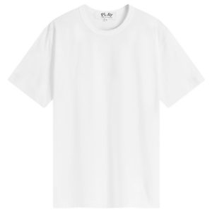 Comme des Garçons Play Red Heart Neck Logo T-Shirt