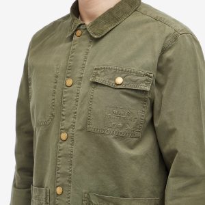 Barbour Grindle Relaxed Canvas Overshirt