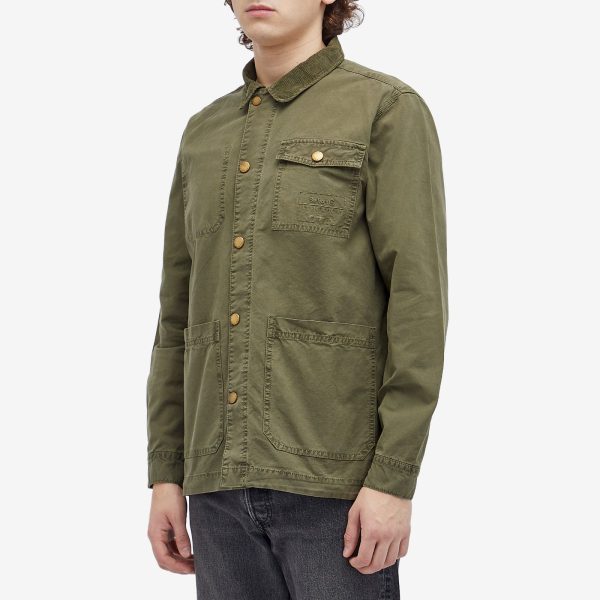 Barbour Grindle Relaxed Canvas Overshirt