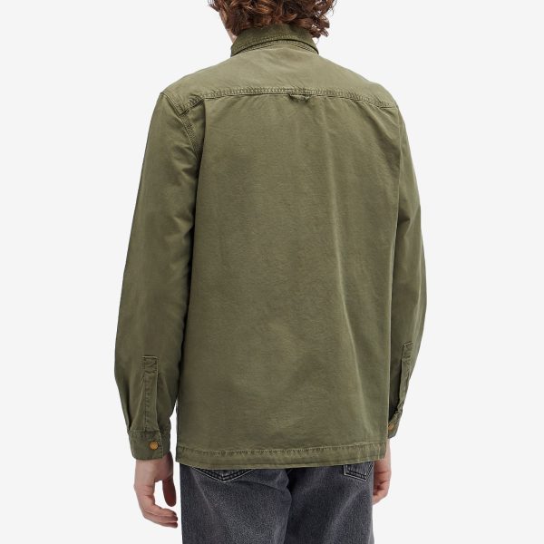 Barbour Grindle Relaxed Canvas Overshirt