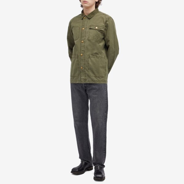 Barbour Grindle Relaxed Canvas Overshirt