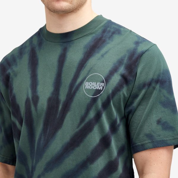 Boiler Room Tie Dye Logo T-Shirt