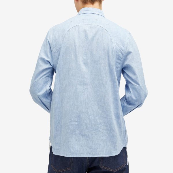 Dubbleware Brockton Reinforced Chambray Work Shirt