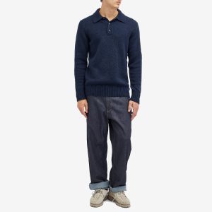 NN07 Lee Long Sleeve Merino Polo