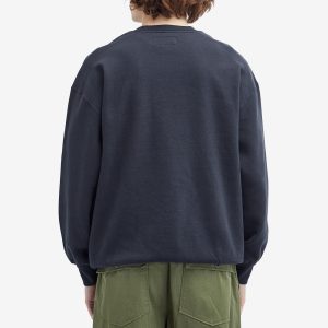 Universal Works Embroidered Crew Sweatshirt