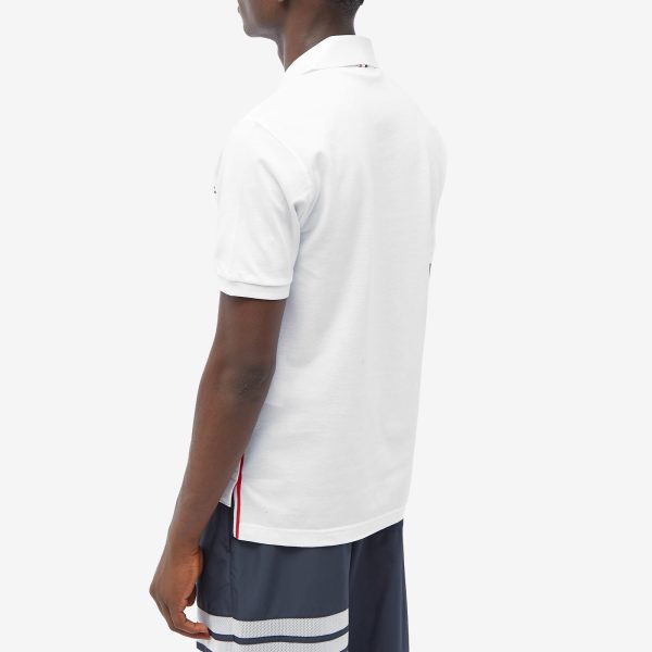 Thom Browne Mercerised Pique Pocket Polo