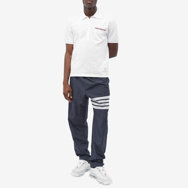 Thom Browne Mercerised Pique Pocket Polo