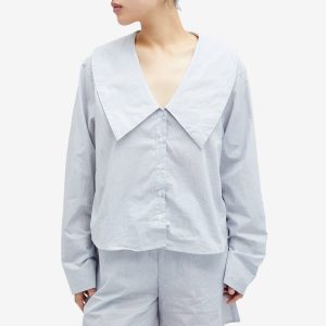 Deiji Studios OS Collared Stripe Shirt